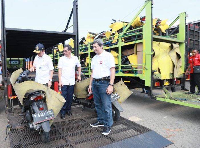 Program Mudik dan Balik Bareng Honda (MBBH) 2023. (Dok. IDN Times)