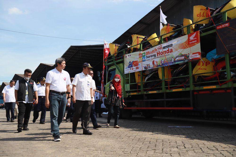 Program Mudik dan Balik Bareng Honda (MBBH) 2023. (Dok. IDN Times)