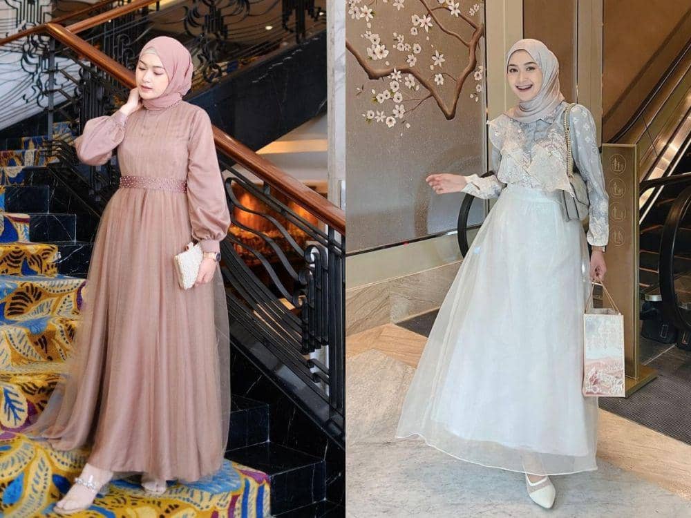 10 Ide Outfit Lebaran ala Selebgram Sari Endah Pratiwi, Stunning!