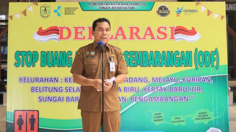 Kepala Dinas Kesehatan Kota Banjarmasin, M Ramadhan.