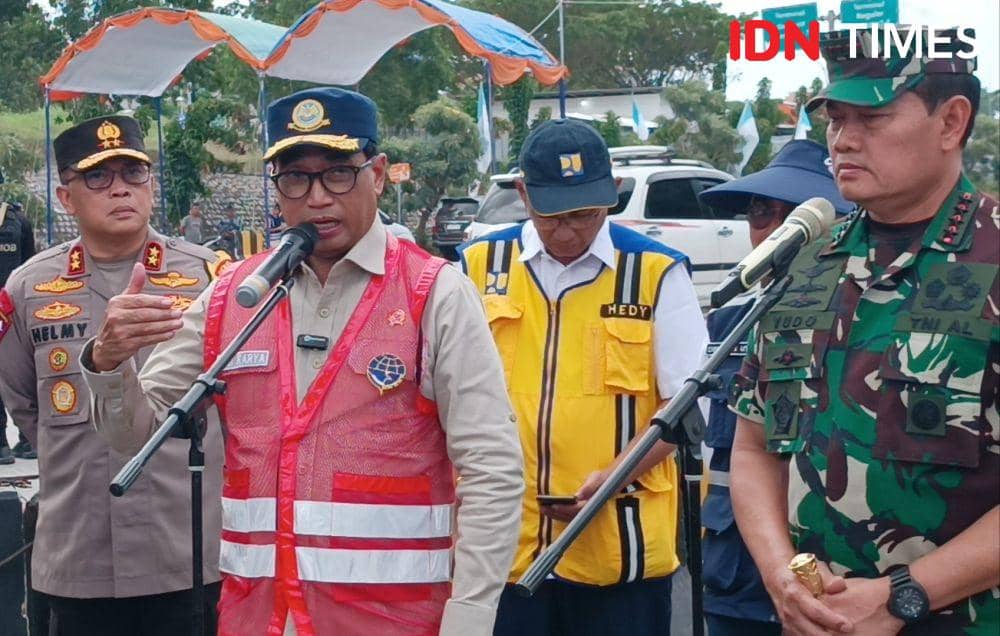 Menhub Budi Karya Ajak Pemudik Motor Manfaatkan Pelabuhan Panjang