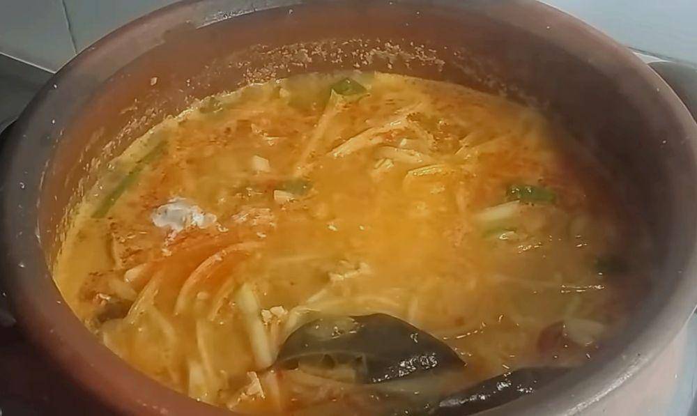 ilustrasi memasak sayur pepaya muda (YouTube.com/mbok midut)