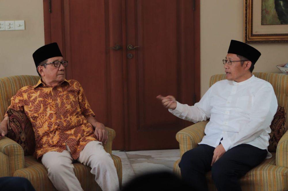 Anas Urbaningrum Temui Akbar Tanjung di Kediaman, Ini yang Dibahas