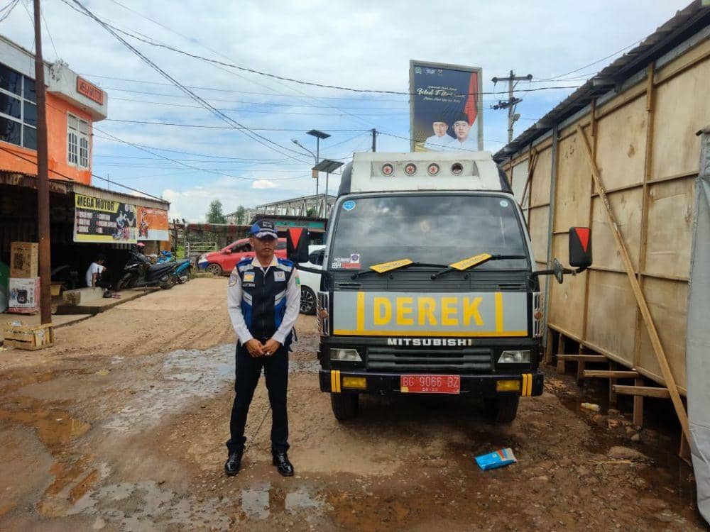 Dishub Muba Sediakan Mobil Derek di Jalur Lintas Timur Palembang-Jambi