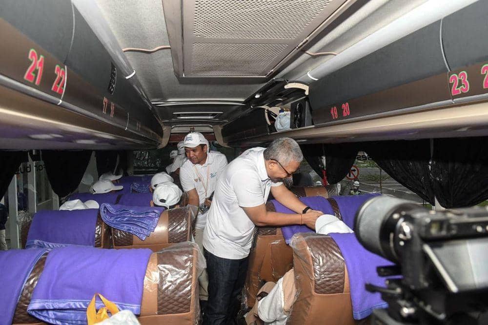 Inalum Berangkatkan pemudik dalam program Mudik gratis bersama BUMN (Dok.Istimewa)
