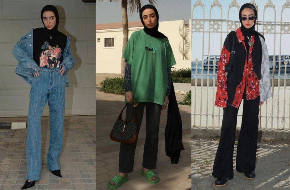 10 Ide OOTD Hangout ala Leena Al Ghouti, Gaya Kasual Jadi Andalan