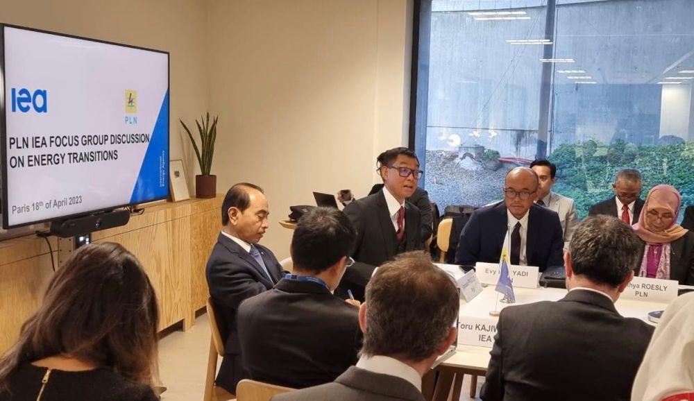 FGD PLN dengan IEA di Prancis. (dok. PLN)