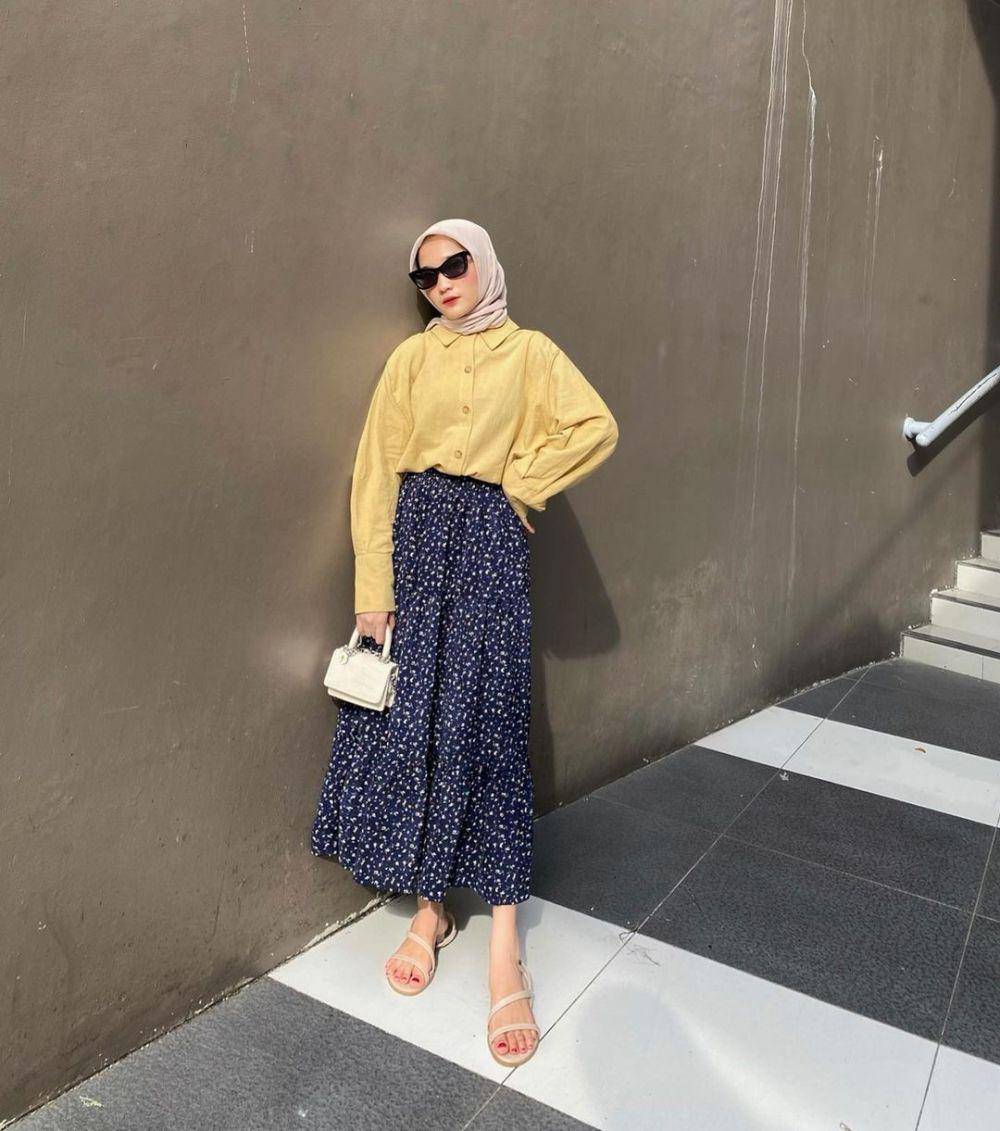 potret outfit ala Cut Indah Sundari (http://instagram.com/cutindahsundari)
