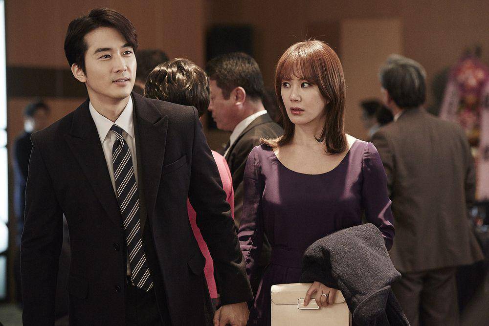 Uhm Jung Hwa dan Song Seung Heon di Wonderful Night (dok. Plus M Entertainment/Wonderful Night)
