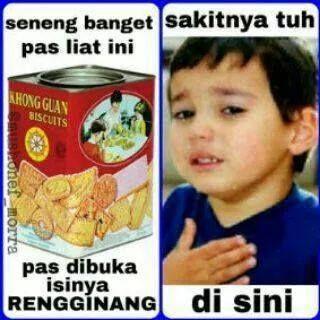 16 Meme Tertipu Isi Kaleng Biskuit Lebaran, Berasa Kesel dan Dendamnya