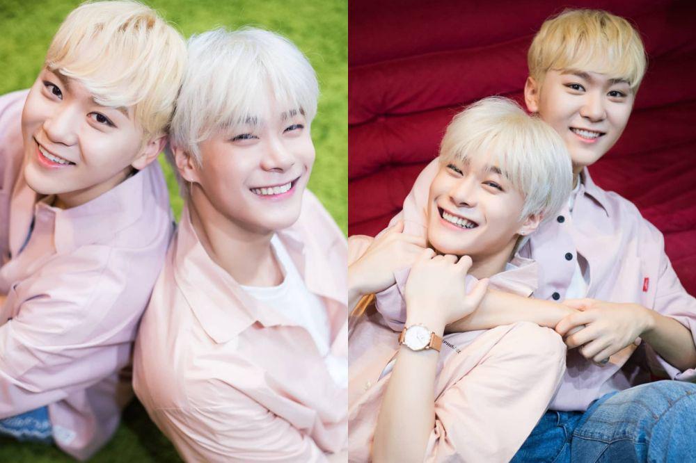 Moonbin ASTRO dan Seungkwan Seventeen (instagram.com/caratdeul_)