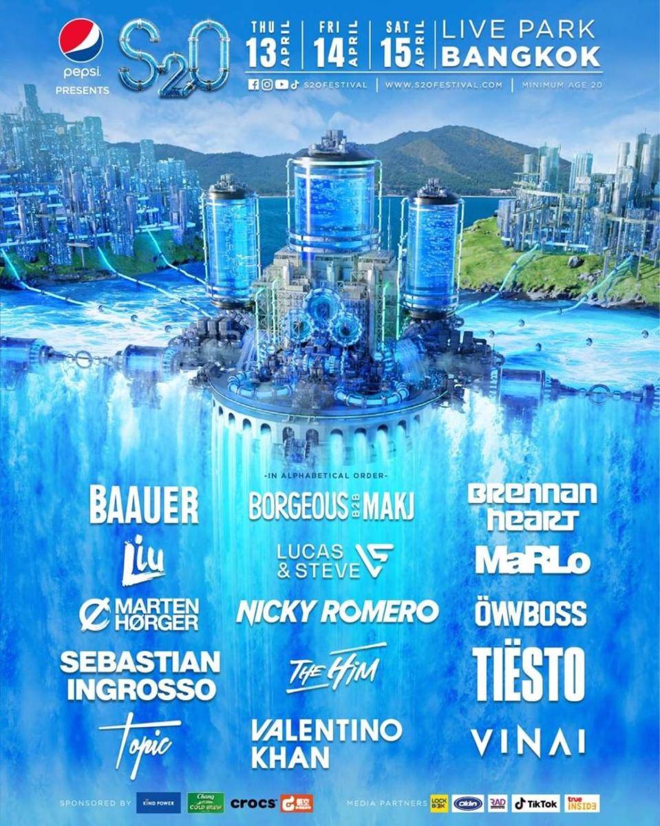 poster Festival S2O Thailand (instagram.com/s2ofestival)