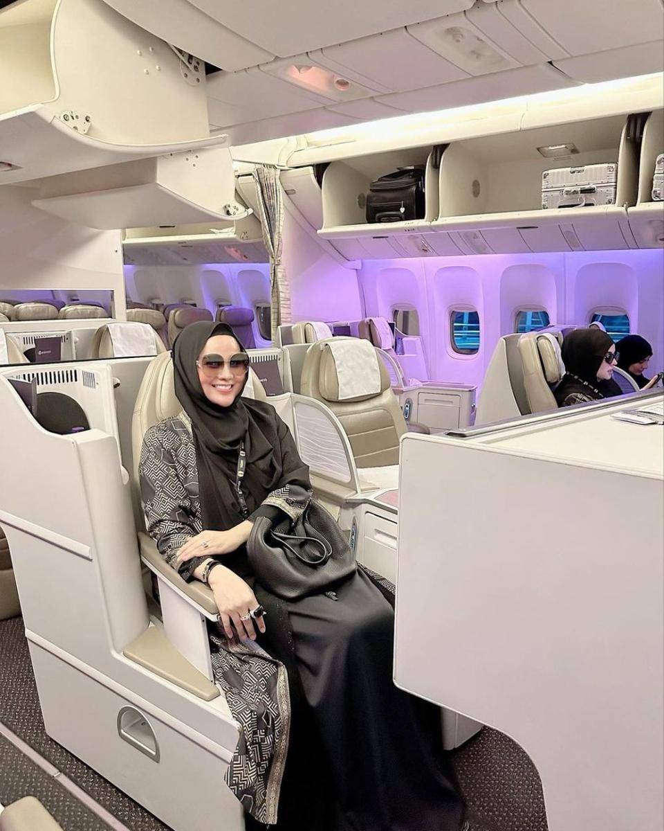 potret Isa Zega umrah (instagram.com/zega_real)