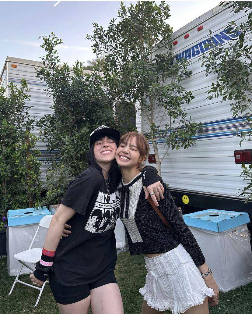 Lisa BLACKPINK dan Billie Ellish (instagram.com/lalalalisa_m)