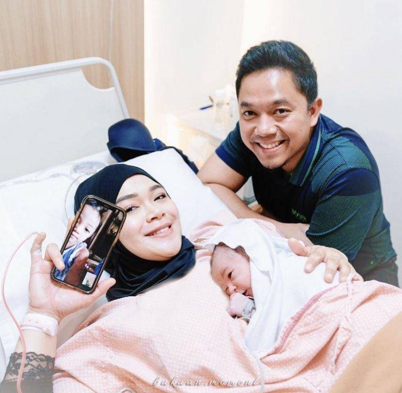 potret lahiran Sheza Idris (instagram.com/shezaidris)