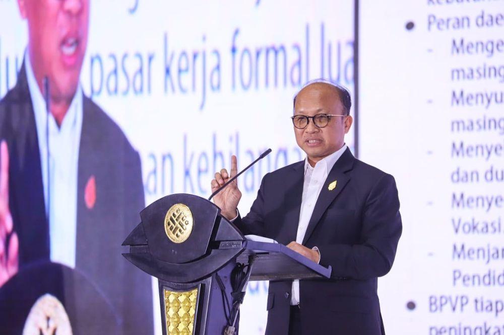 Sekretaris Jenderal Kementerian Ketenagakerjaan, Anwar Sanusi. (Dok. Kemnaker)