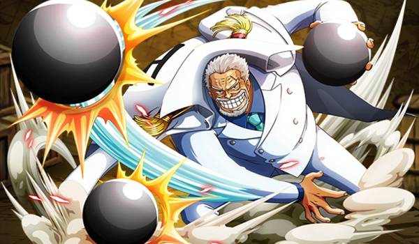 Garp Fist-Bone Meteor (dok. Toei Animation/One Piece)