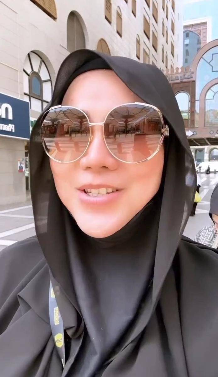 potret Isa Zega umrah (instagram.com/zega_real)