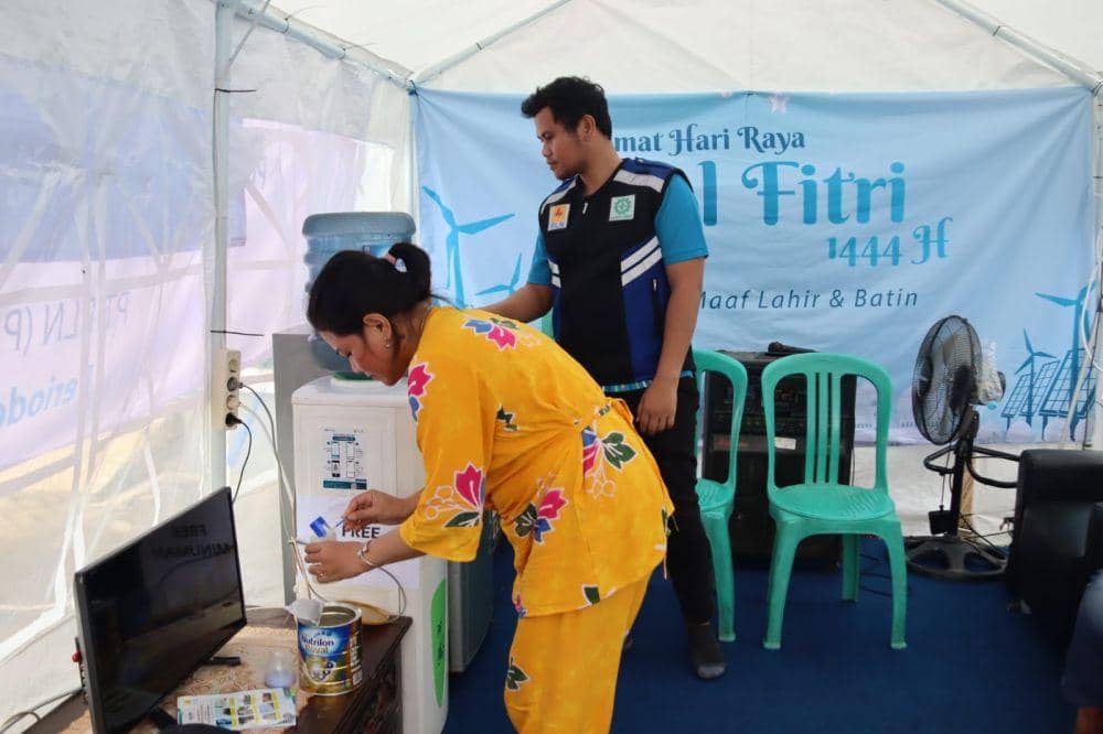 Posko-posko siaga mudik disiagakan PLN UID Lampung di sepanjang jalur mudik. (Dok. PLN UID Lampung).