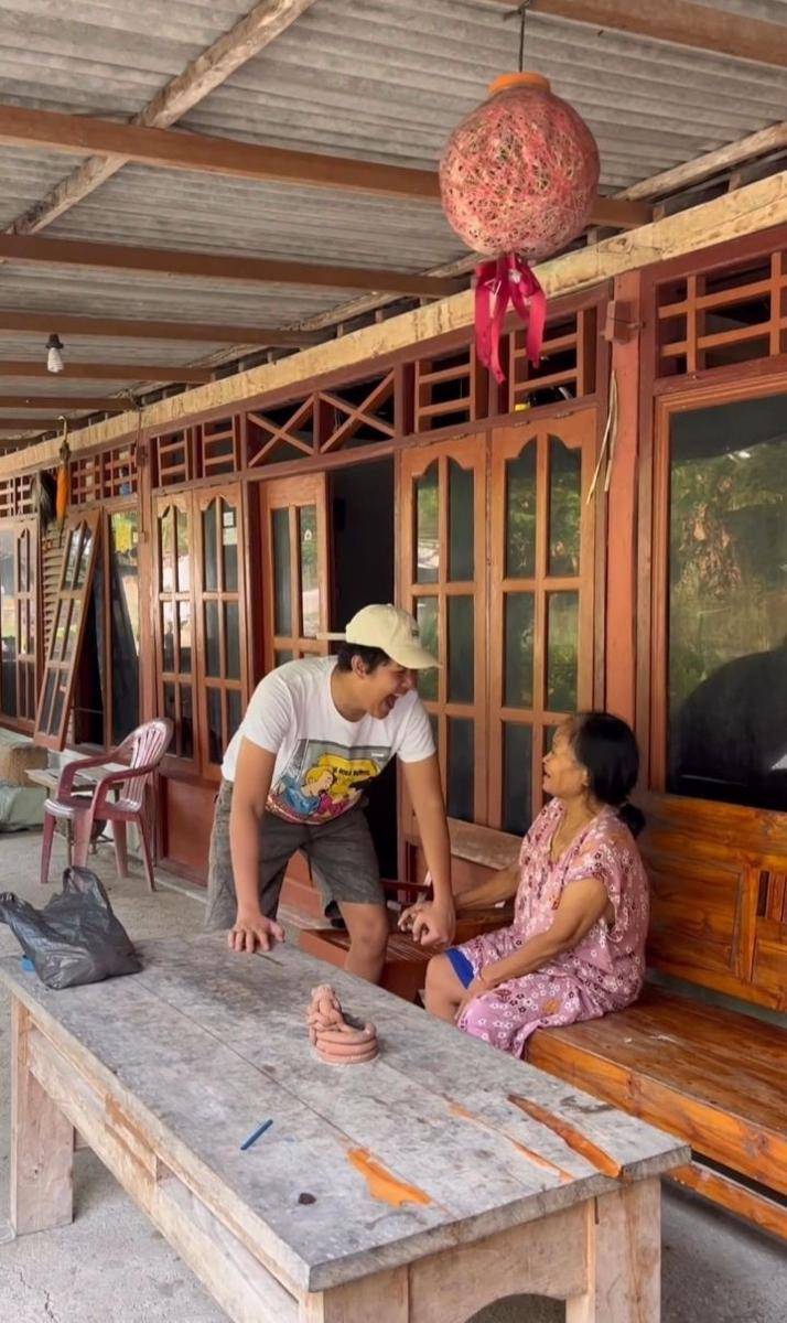 potret Nopek Novian dan ibunya (instagram.com/arif_alfiansyah)
