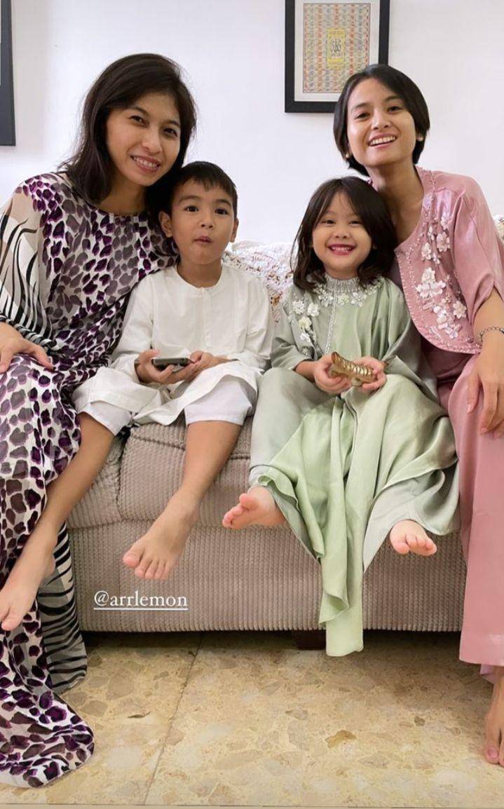 potret artis rayakan Lebaran 2023 (instagram.com/septriasaacha)