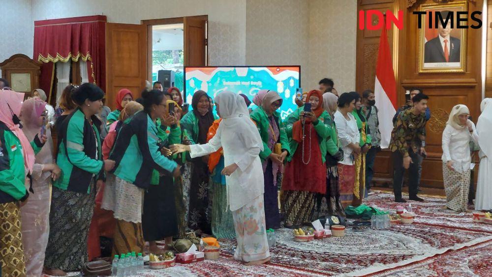Di Hari Kartini, Ojol Perempuan Sambangi Gubernur Jatim