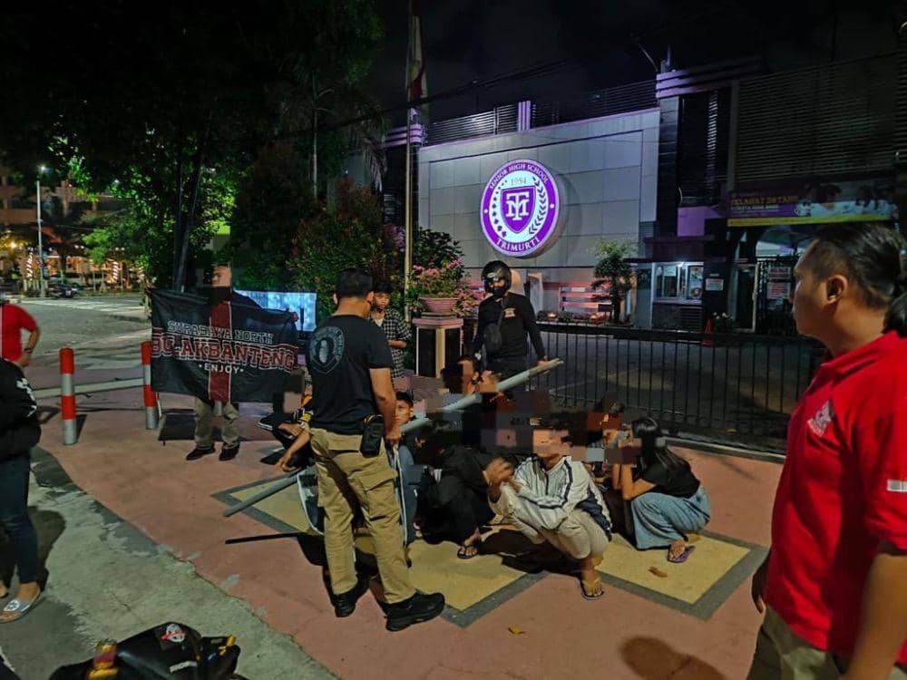15 Remaja Surabaya Disikat Polisi Karena Konvoi Malam Takbir