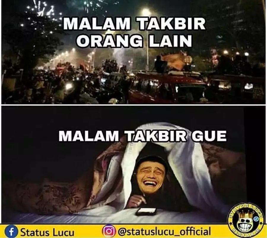 15 Meme Kocak Takbiran, Gak Pernah Gagal Bikin Ketawa Sambut Lebaran