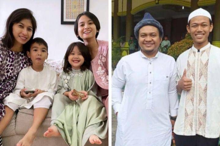 potret artis rayakan Lebaran 2023 (instagram.com/septriasaacha | instagram.com/mr.z.z.i_2603)