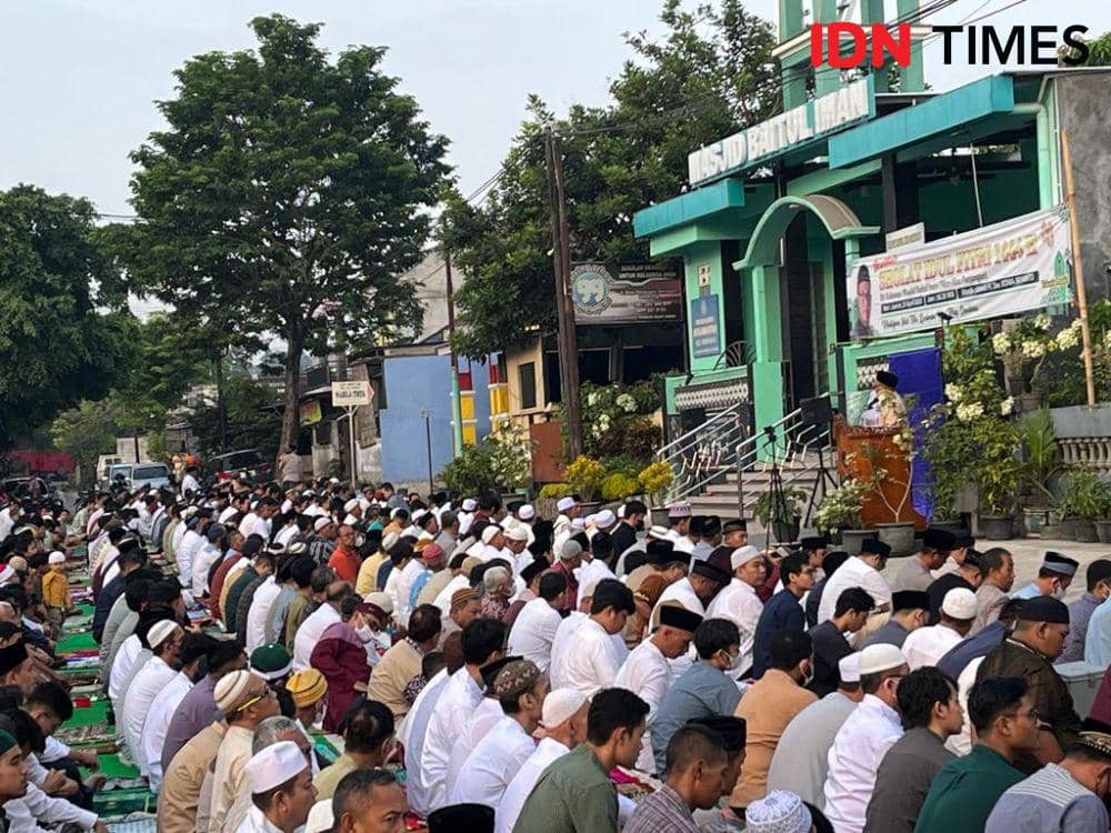 Warga Muslim Muhammadiyah di Semarang Gelar Salat Idulfitri 1444 H