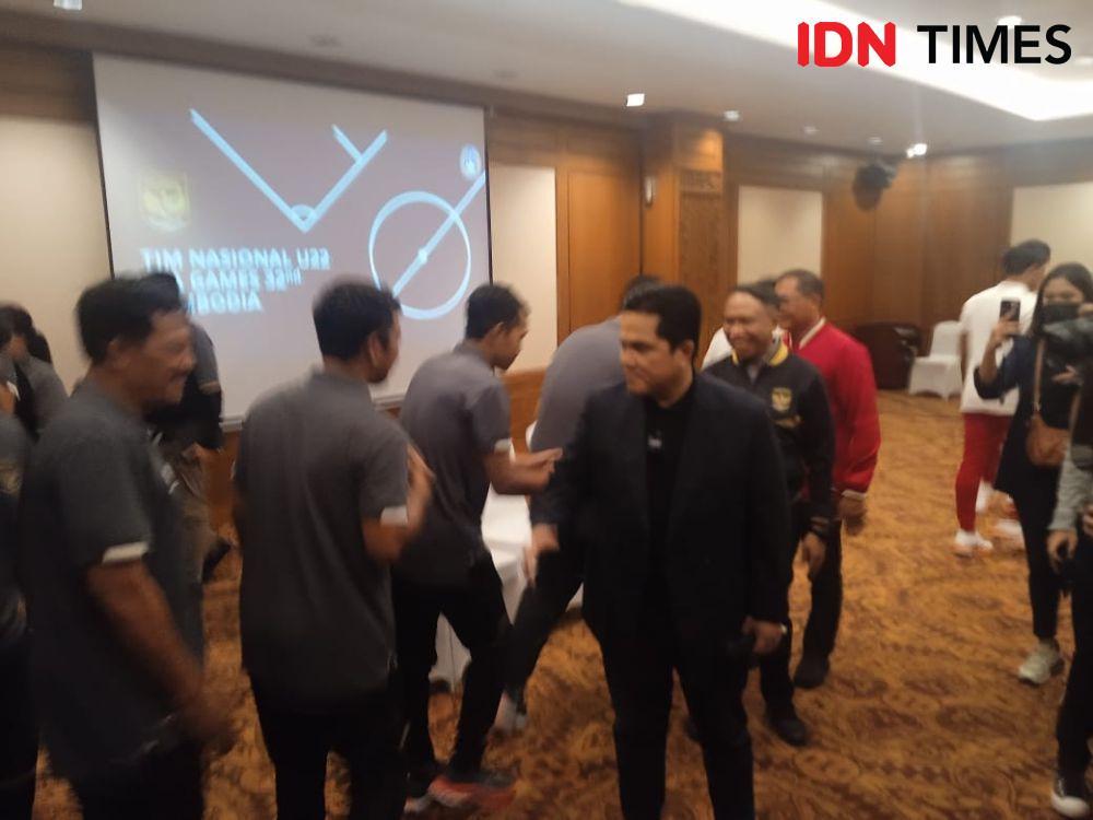Ketum PSSI, Erick Thohir. (IDN Times/Sandy Firdaus)