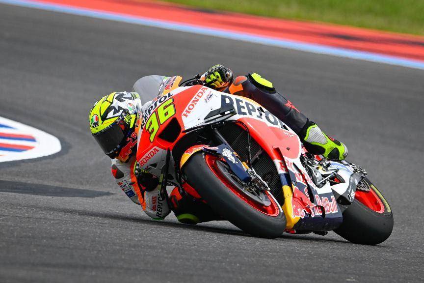 Joan Mir saat menjalani pekan balap GP Argentina 2023. (motogp.com)