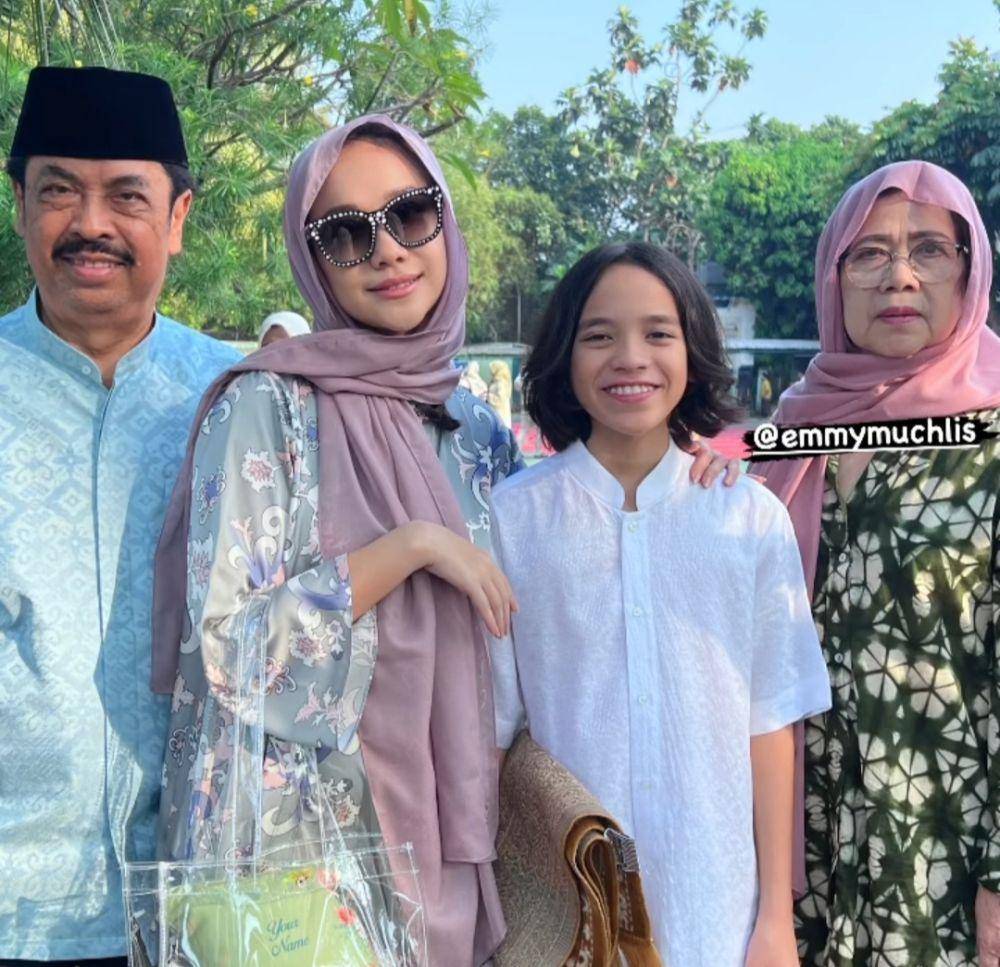 momen Lebaran keluarga Bunga Citra Lestari (instagram.com/bclsinclair)