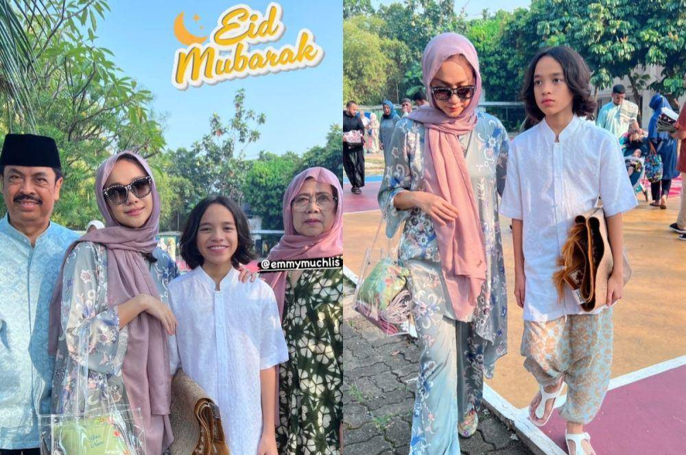 momen Lebaran keluarga Bunga Citra Lestari (instagram.com/bclsinclair)