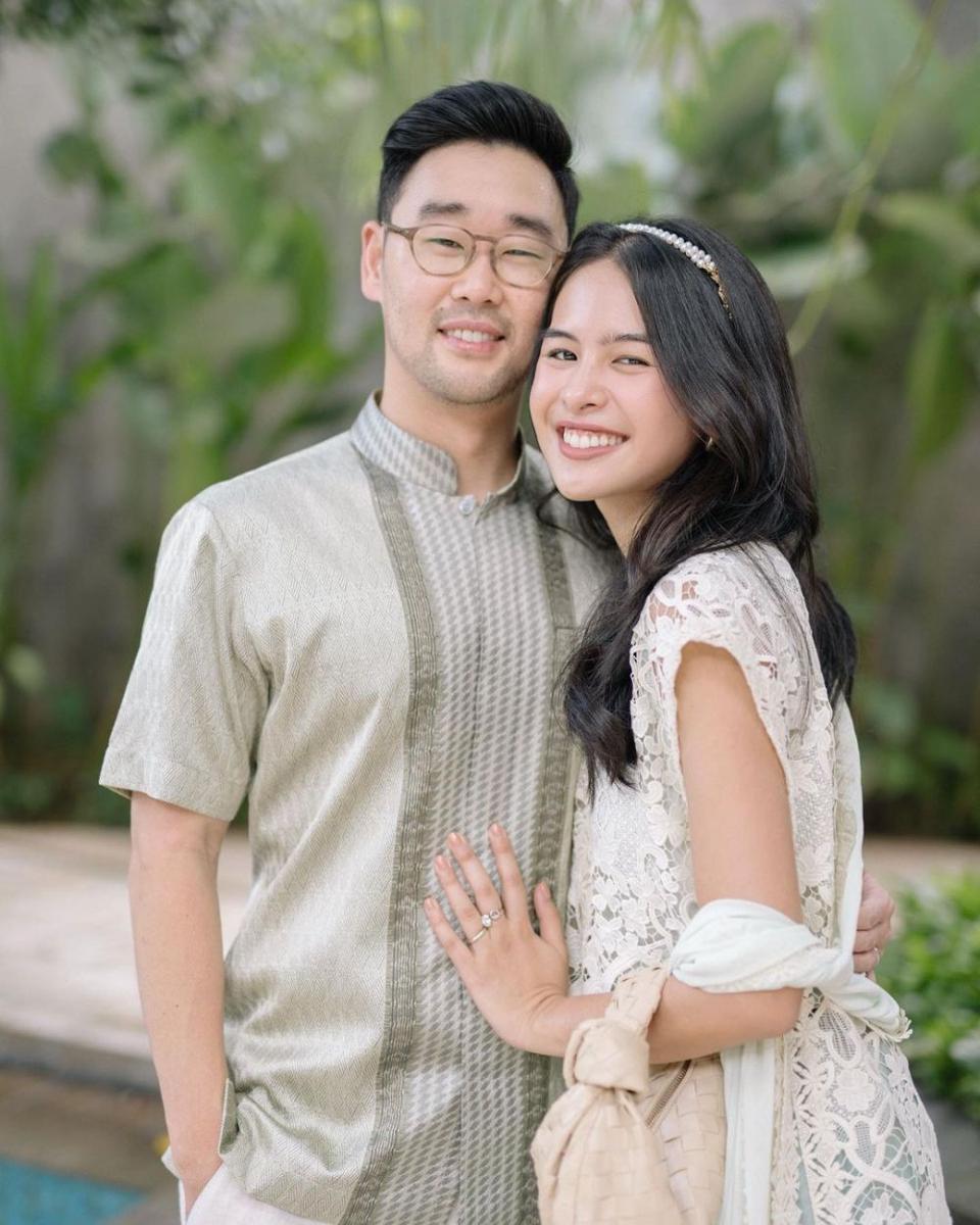 momen perayaan lebaran Maudy Ayunda dan Jesse Choi di Jakarta (instagram.com/maudyayunda)