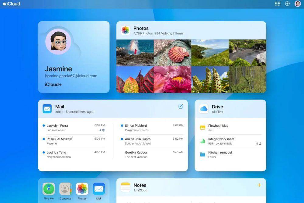 iCloud (dok. Apple)