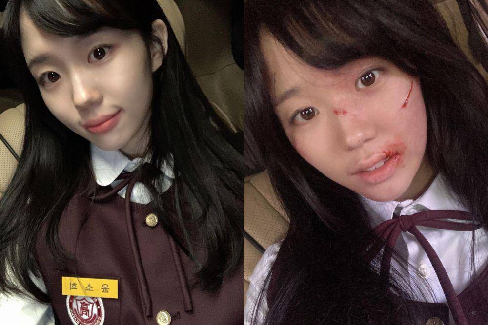 Lee So E saat syuting drama The Glory (instagram.com/e._.soi)