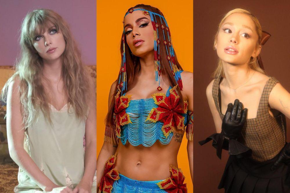 Taylor Swift, Anitta, dan Ariana Grande (instagram.com/taylorswift | instagram.com/anitta | instagram.com/arianagrande)