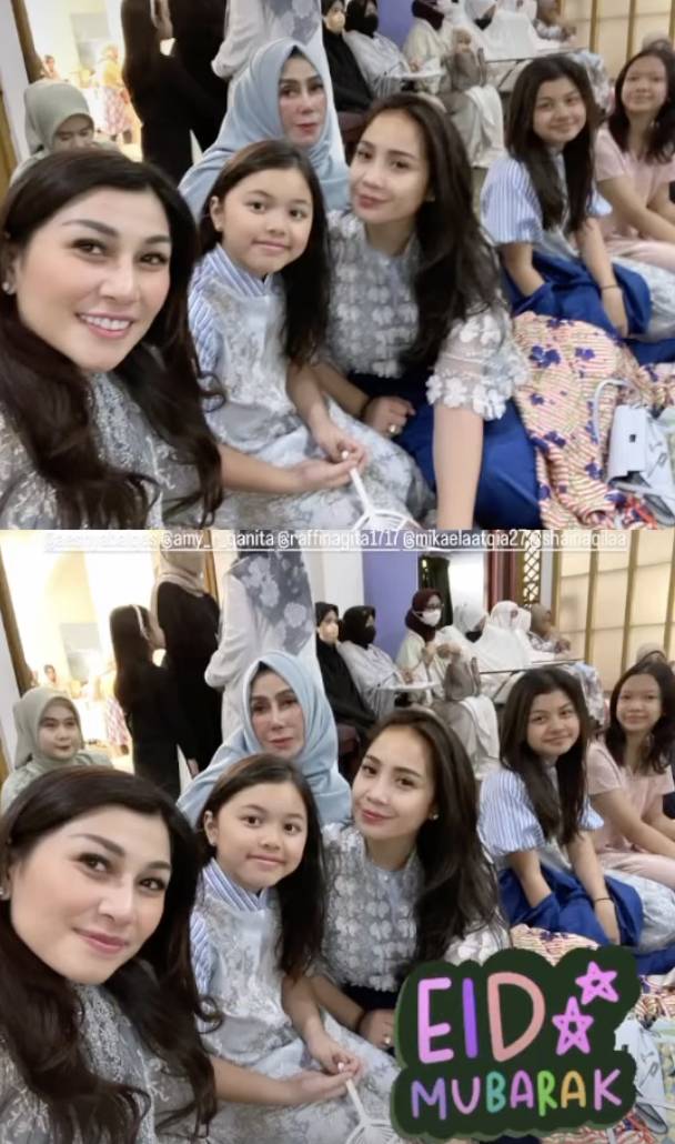 momen Raffi dan Nagita lebaran ke Bandung (instagram.com/raffinagita1717)