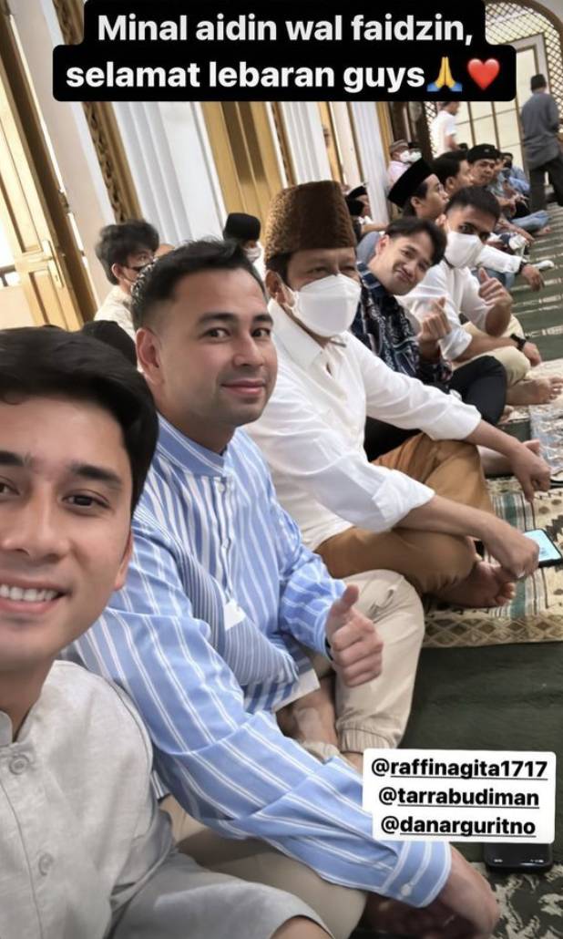 momen Raffi dan Nagita lebaran ke Bandung (instagram.com/raffinagita1717)