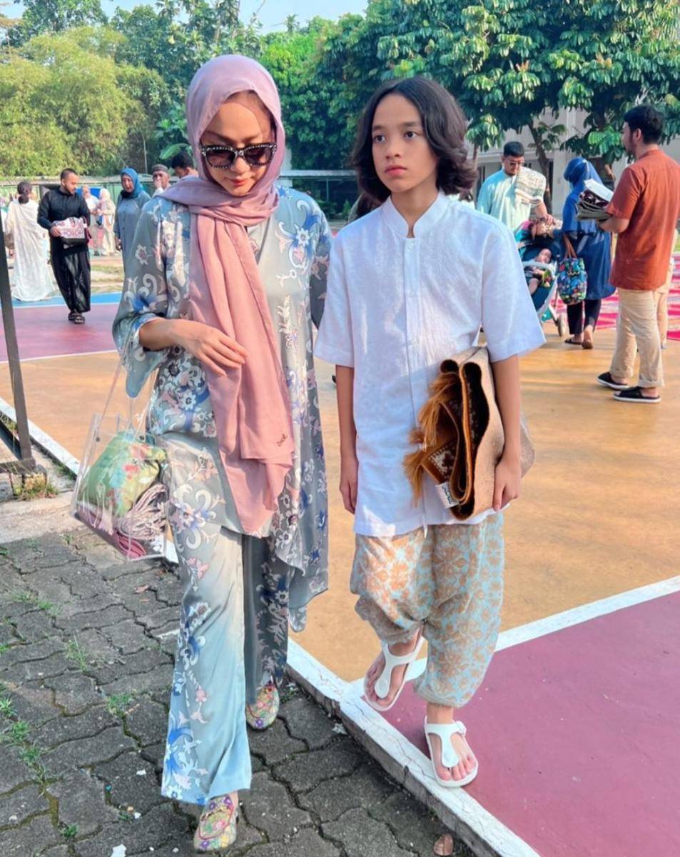momen Lebaran keluarga Bunga Citra Lestari (instagram.com/bclsinclair)