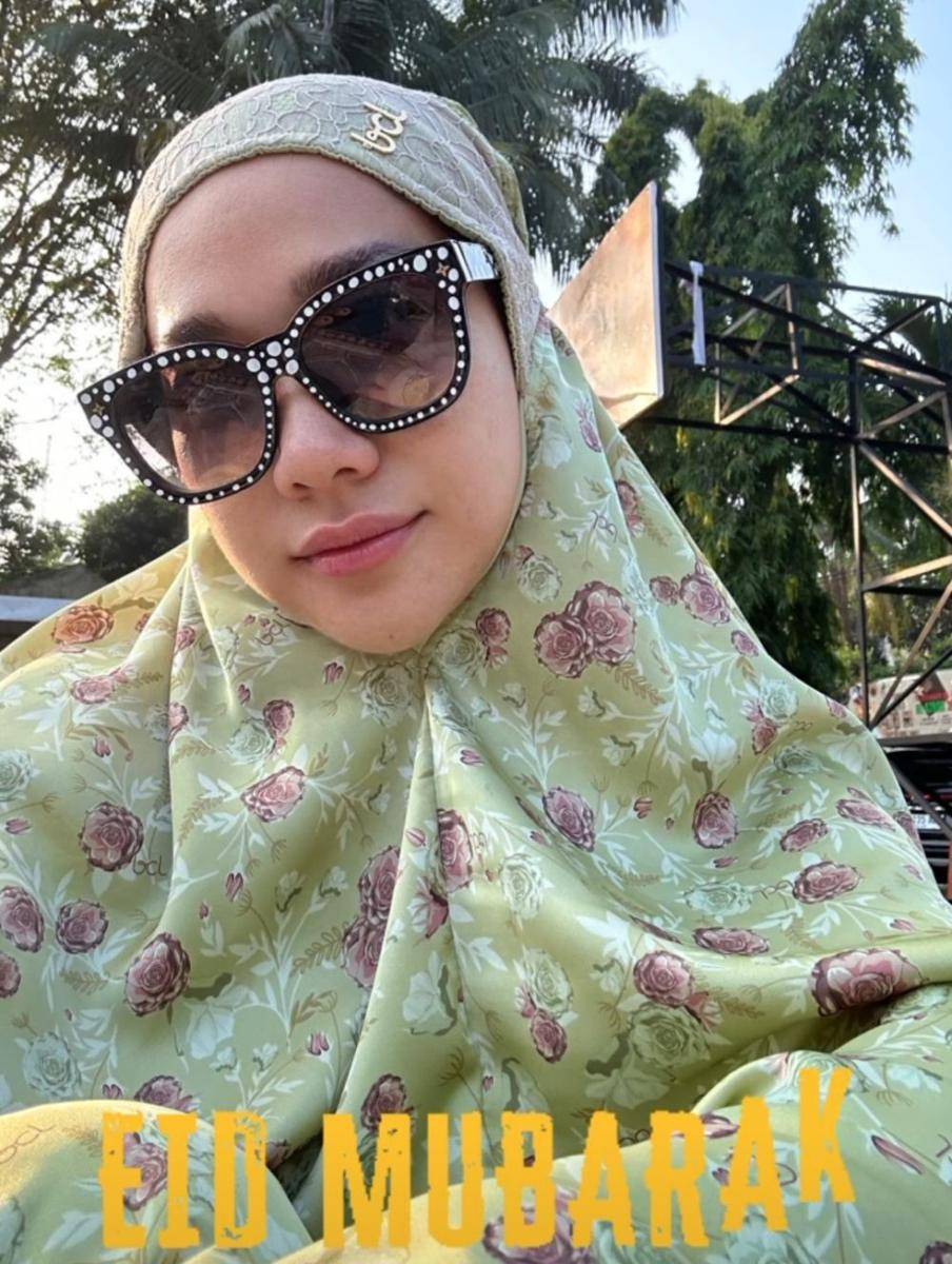momen Lebaran keluarga Bunga Citra Lestari (instagram.com/bclsinclair)