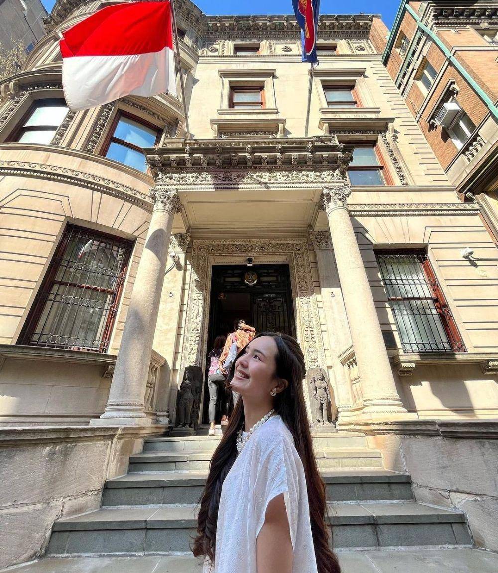 momen Lebaran Beby Tsabina di New York (instagram.com/bebytsabina)