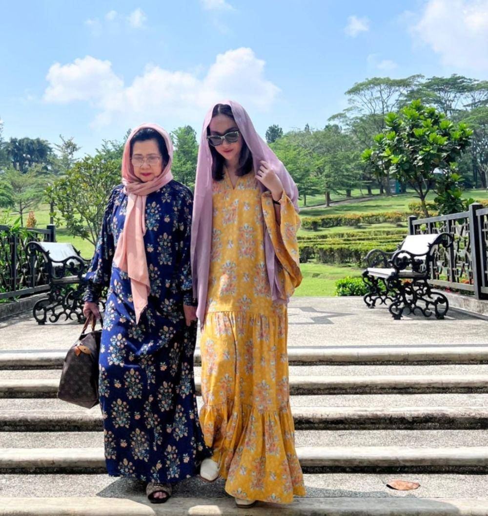 Momen Lebaran keluarga Bunga Citra Lestari (instagram.com/bclsinclair)
