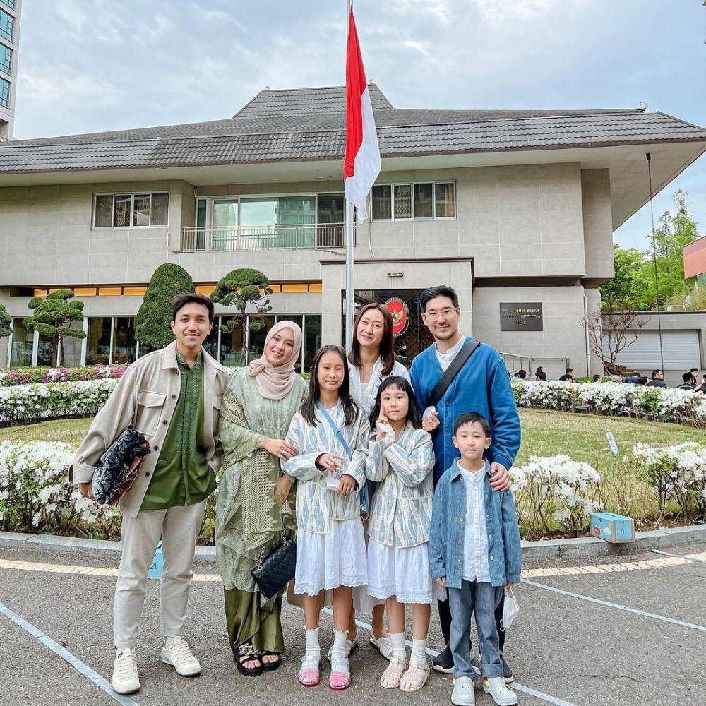 momen hari Lebaran Bianca Kartika di Korea(instagram.com/biancakartika)
