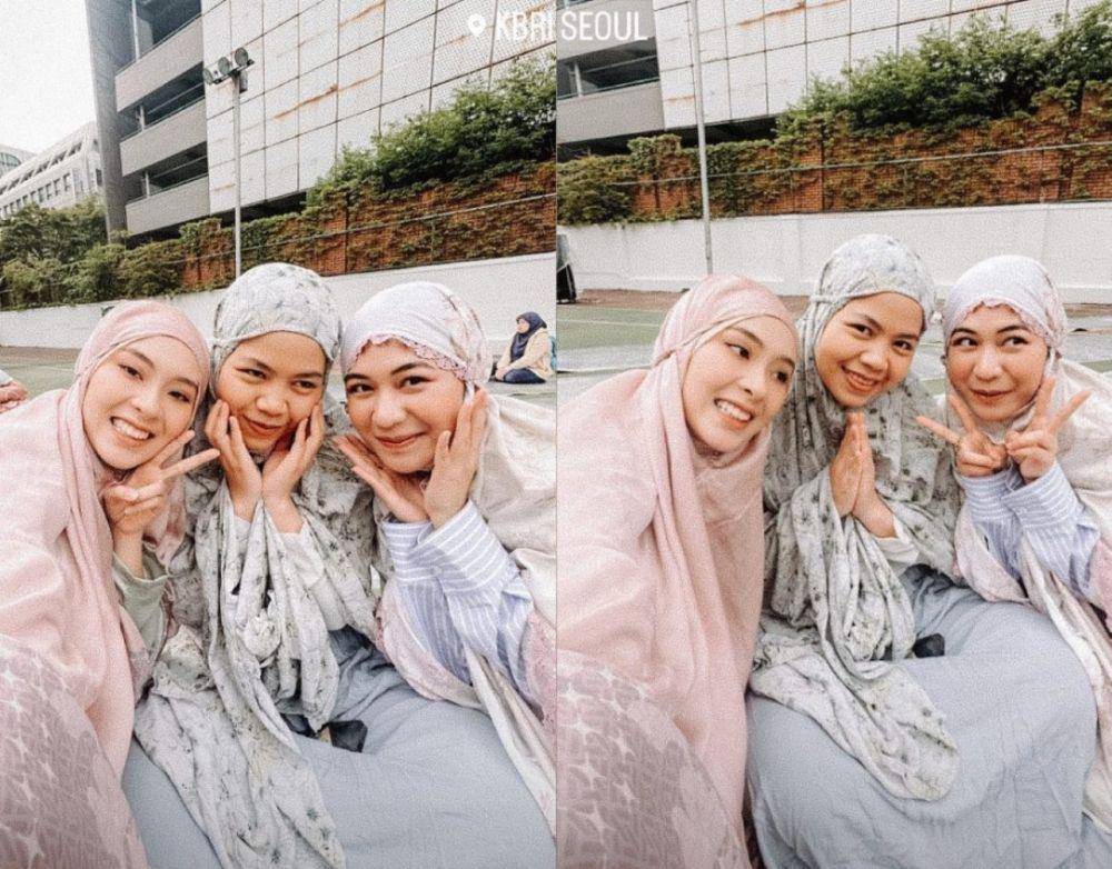momen hari Lebaran Bianca Kartika di Korea(instagram.com/biancakartika)