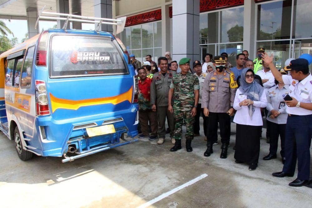 Wali Kota Percepat Penempatan Angkot di Terminal Utama Tanjungpinggir