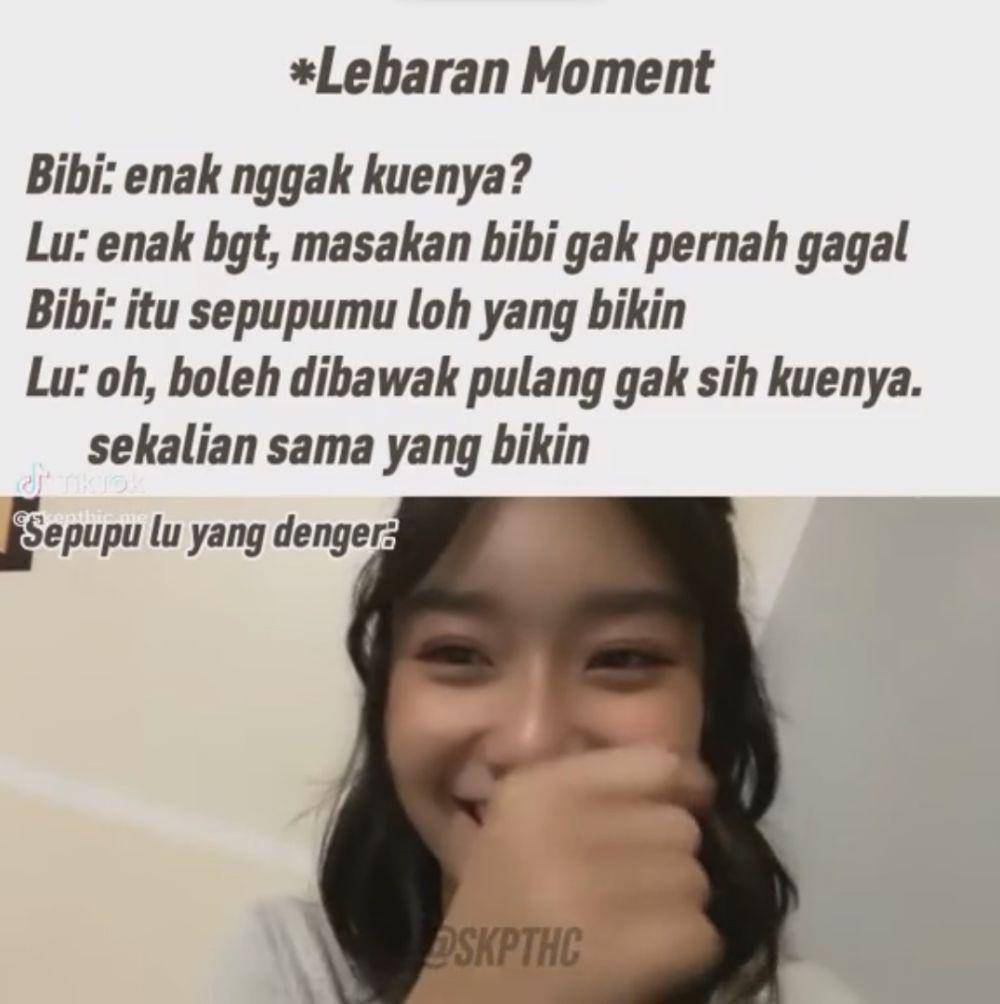 meme Lebaran ketemu sepupu (tiktok.com/@skpthc)