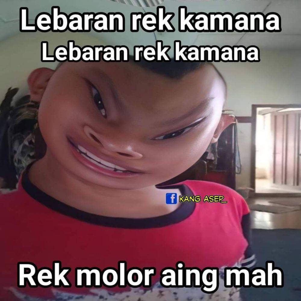 meme Lebaran gak ke mana-mana (facebook.com/kangasep_)