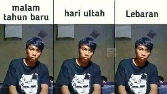 meme Lebaran gak ke mana-mana (twitter.com/xygldnnhrs)